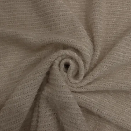 Tessuto in maglia -beige | Tessuti alla Moda | iltessutaio.it