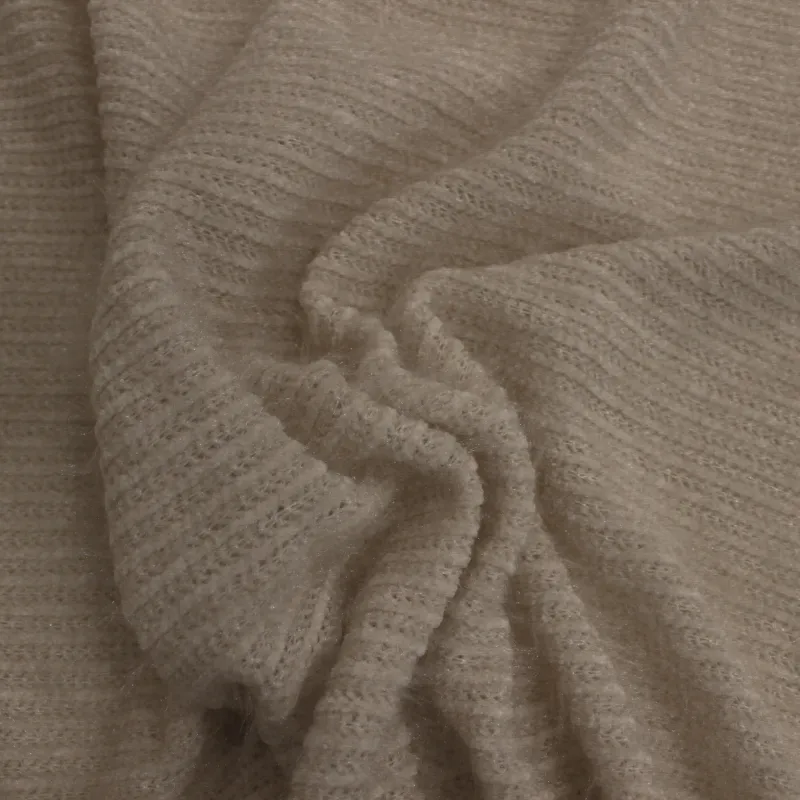 Tessuto in maglia -beige  | Tessuti alla Moda | iltessutaio.it