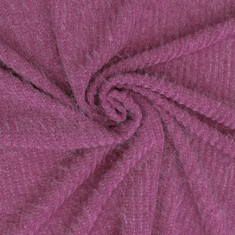 Tessuto in maglia lurex fucsia |abbigliamento donna