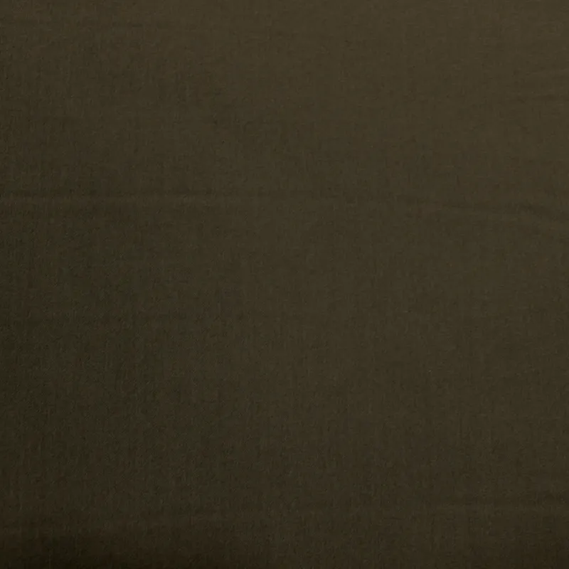 Tessuto poliviscosa color fango  | IL TESSUTAIO