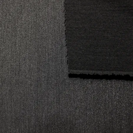 TESSUTO GRIGIO SPALMATO ARGENTO | IL TESSUTAIO