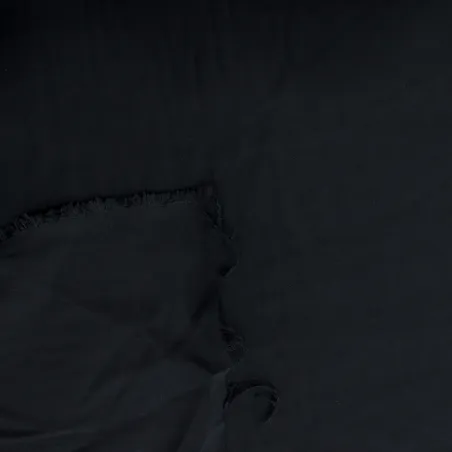 Tessuto poliviscosa colore blu notte  | IL TESSUTAIO