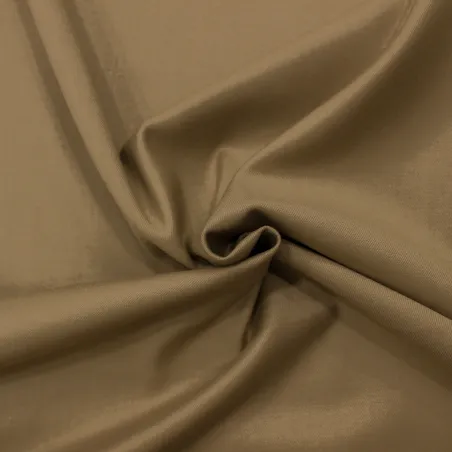 Flanella in poliviscosa colore casha | Tessuto completi donna e uomo