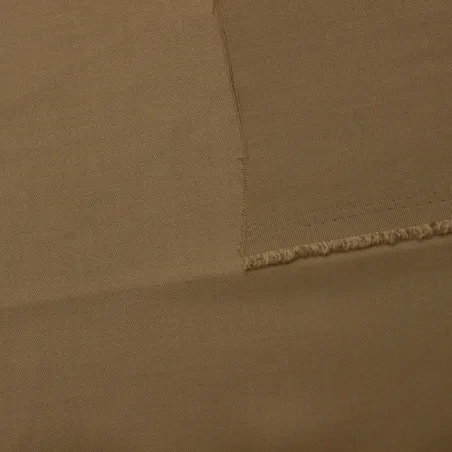 Flanella in poliviscosa colore casha | Tessuto completi donna e uomo