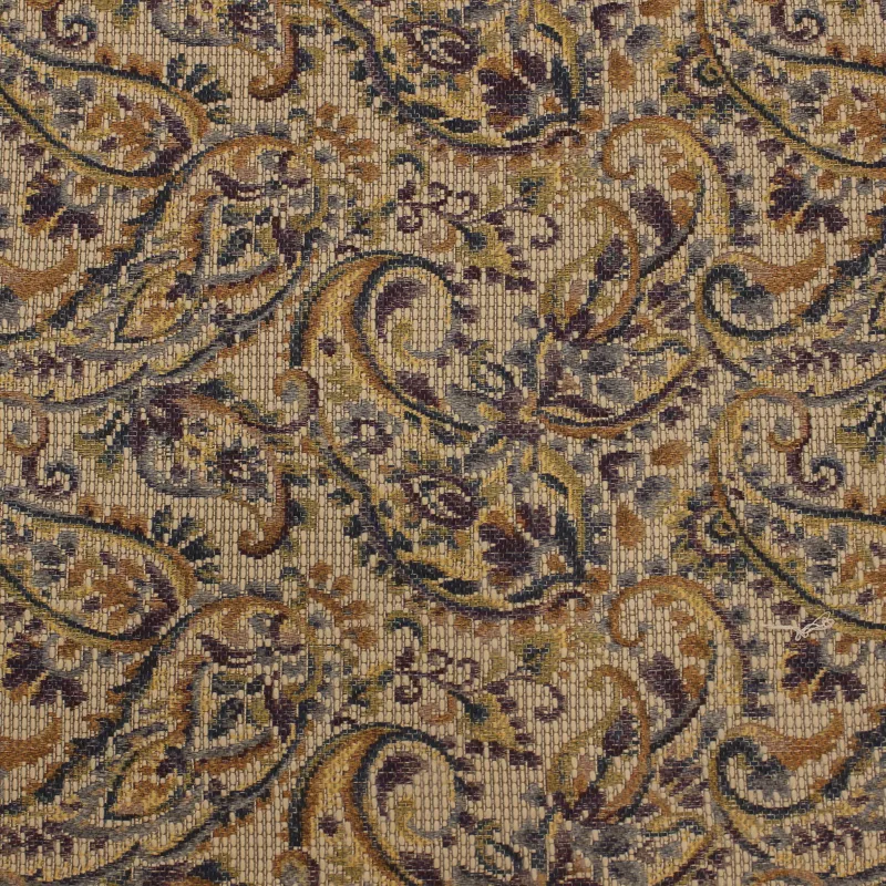 Jacquard beige disegno cachemire | Abbigliamento uomo-donna