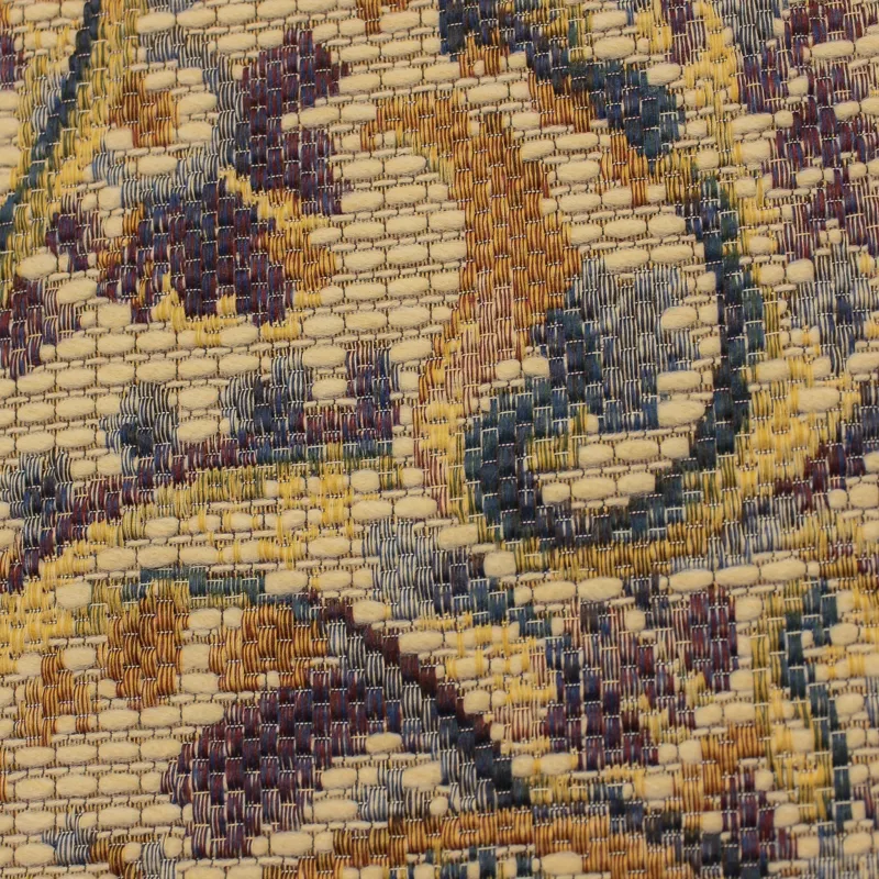 Jacquard beige disegno cachemire | Abbigliamento uomo-donna