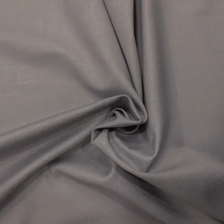 Flanella in poliviscosa per completo grigio  | IL TESSUTAIO