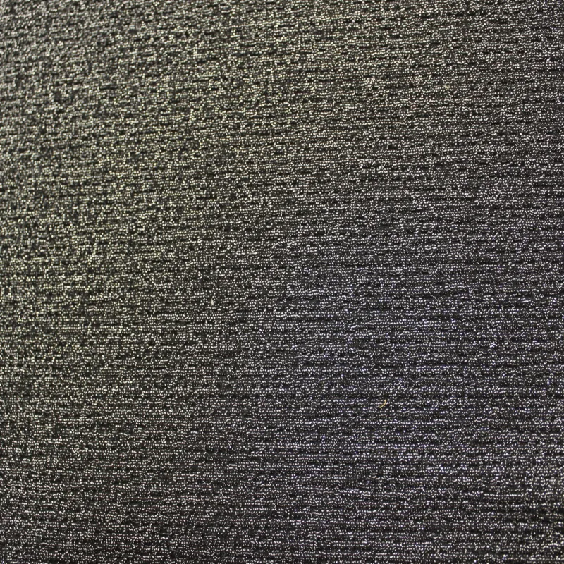 Tessuto in maglia lurex nero e argento | Tessuti cerimonia