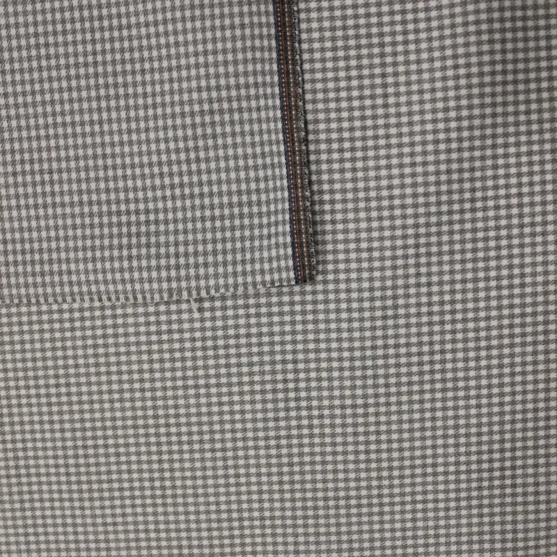 TESSUTO PIED DE POUL BIANCO E GRIGIO  | ABBIGLIAMENTO BAMBINI