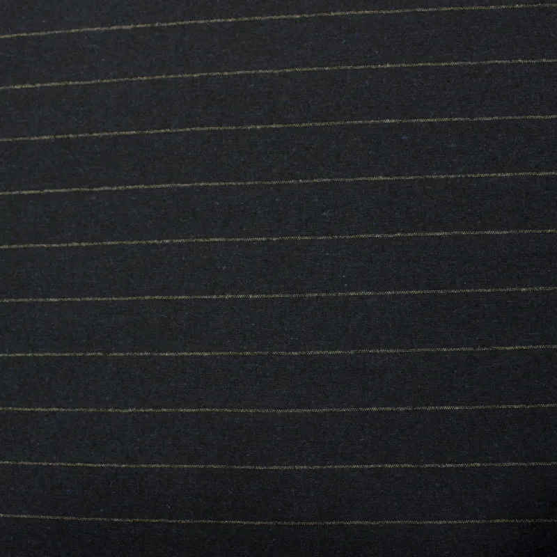 Cotone gessato blu uomo  | il tessutaio