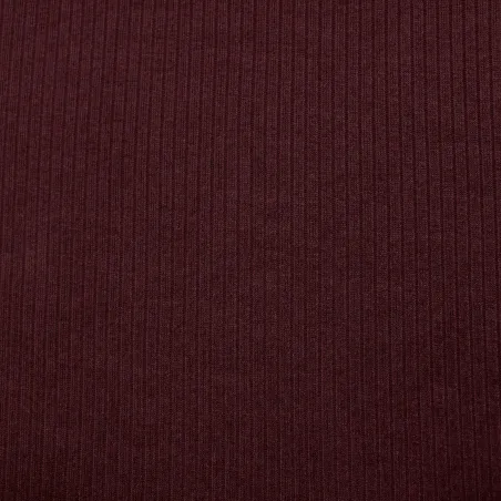 Maglia a coste bordeaux | tessuti elasticizati | IL TESSUTAIO