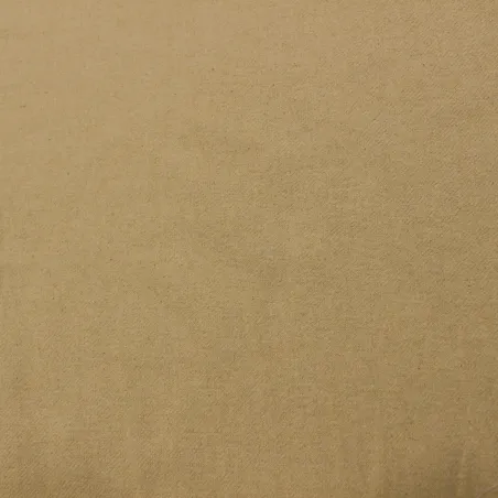 Tessuto caldo cotone beige  | tessuti naturali | IL TESSUTAIO