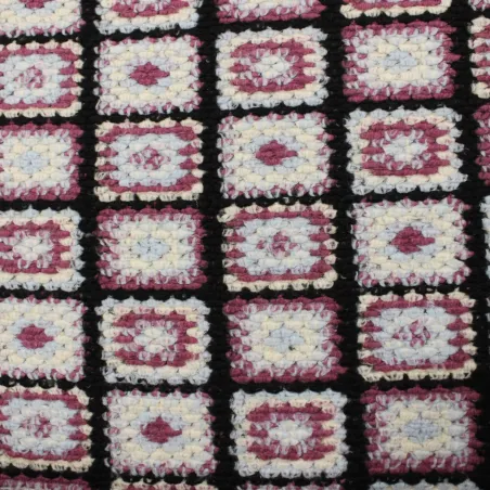 Tessuto uncinetto in misto lana | Made in Italy | Il Tessutaio.it