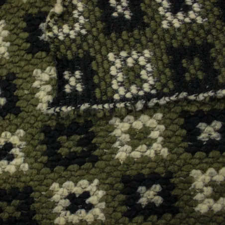 Tessuto quadri misto lana  | tessuto deadstock