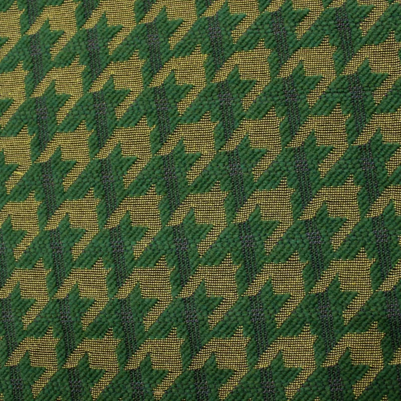 Tessuto quadri misto lana  | tessuto deadstock