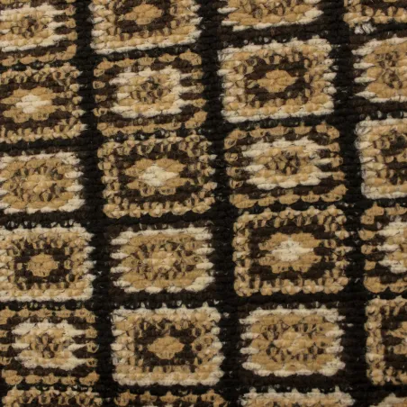 Tessuto uncinetto misto lana per cappe e cappotti  | tessuto deadstock