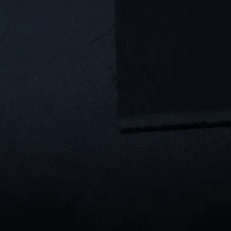 Raso cadi' elasticizzato colore blu navy| tessuti cerimonia donna