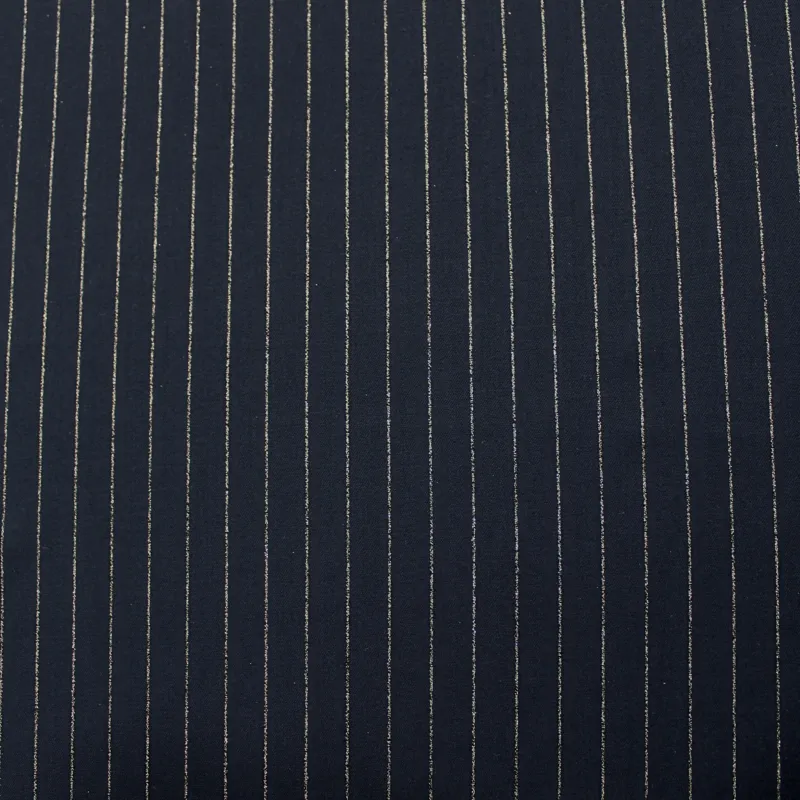 TESSUTO GESSATO BLU CON LUREX   | ABBIGLIAMENTO DONNA