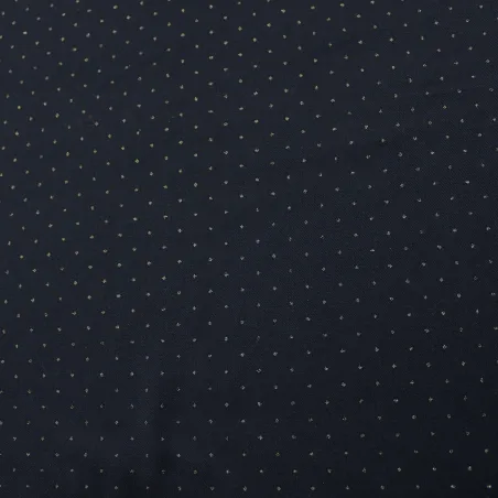 TESSUTO POLIVISCOSA BLU CON DETTAGLI LUREX | ABBIGLIAMENTO DONNA