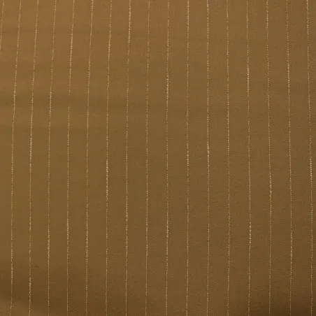 Tessuto gessato cammello  |  tessuti uomo | IL TESSUTAIO