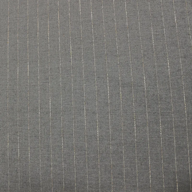 Tessuto gessato colore grigio   |  tessuti uomo e donna | IL TESSUTAIO