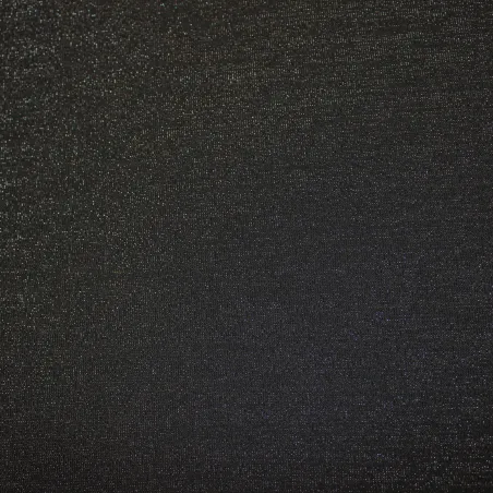 Tessuto in maglia lurex nero  | Tessuti Pregiati | IL TESSUTAIO
