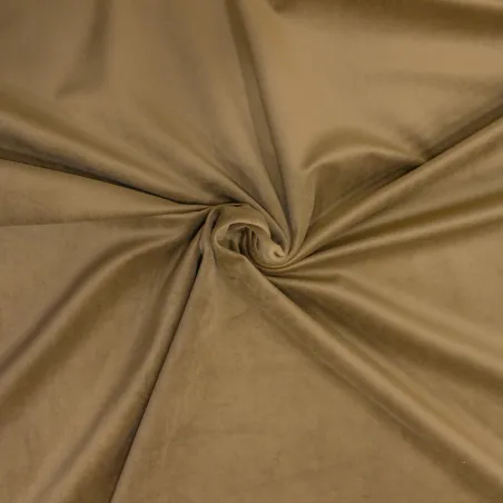 TESSUTO VELLUTO BEIGE - TESSUTI INVERNALI