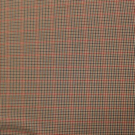 Tessuto Scozzese rosso nero | IL TESSUTAIO