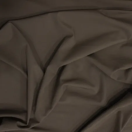 Tessuto in maglia elastica tortora  | ILTESSUTAIO