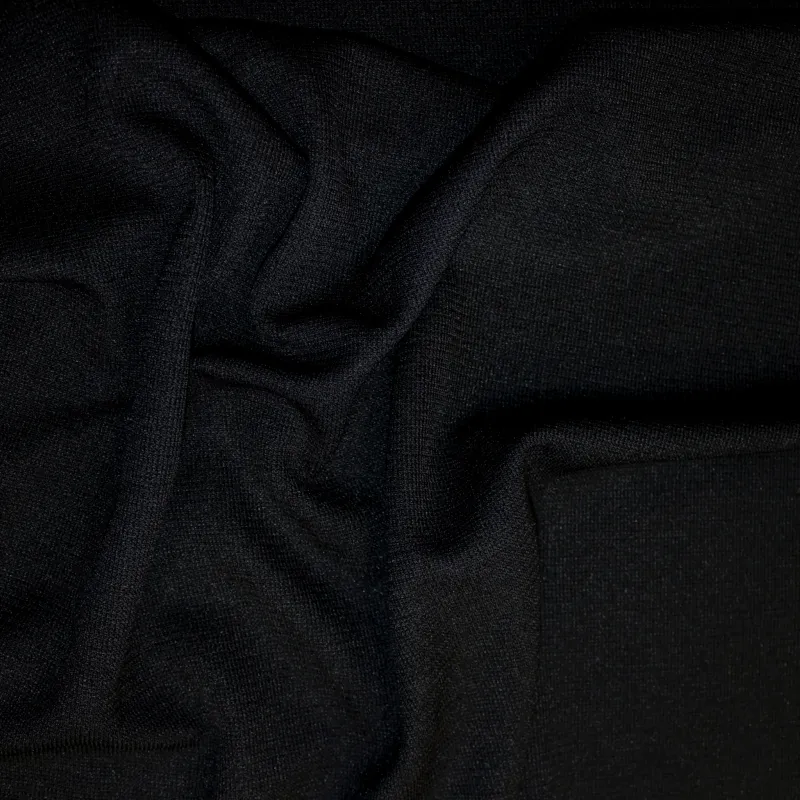 Tessuto punto milano nido d’ape blu  | Abbigliamento uomo|IL TESSUTAIO