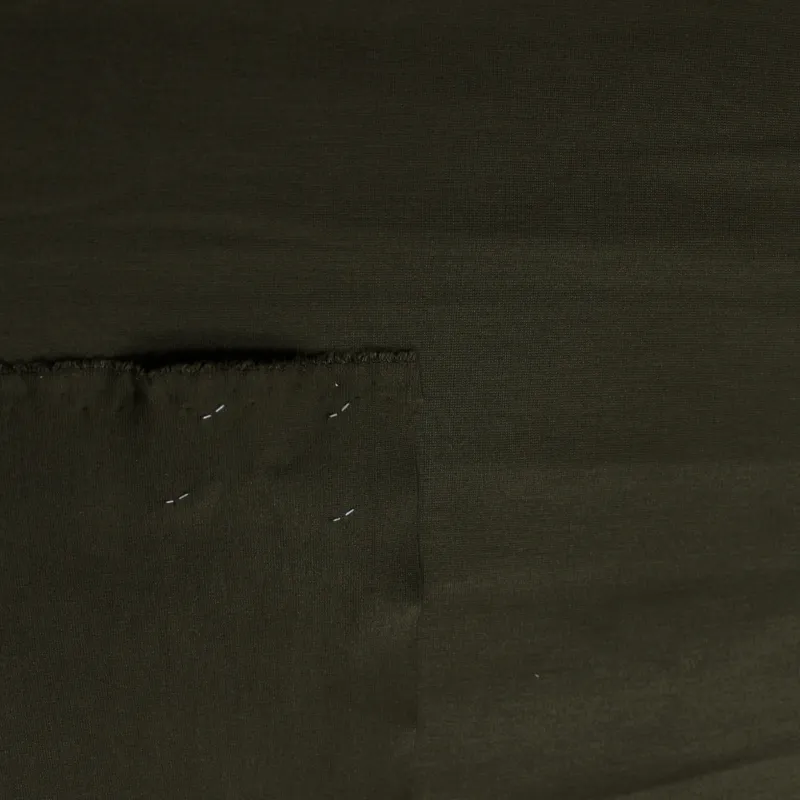 Tessuto punto Milano verde militare  | IL TESSUTAIO