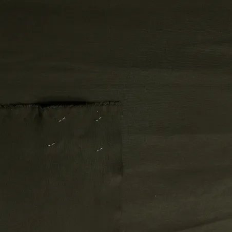 Tessuto punto Milano verde militare  | IL TESSUTAIO