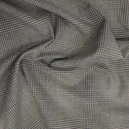 Caldo scozzese made in Italy di cotone invernale  | IL TESSUTAIO