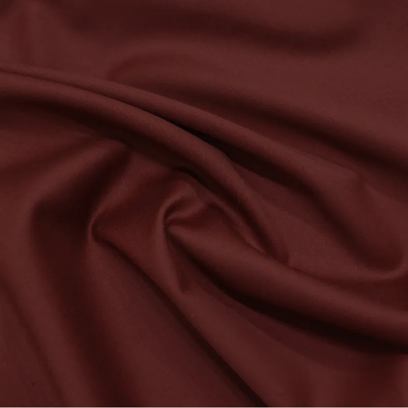 Fresco lana satin bordeaux  | Tessuti italiani | IL TESSUTAIO