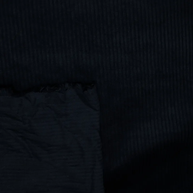 Velluto di cotone  a Coste - Blu Scuro | ILTESSUTAIO