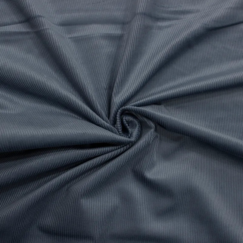 Velluto di cotone  a Coste colore carta da zucchero | IL TESSUTAIO