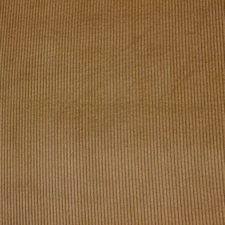 Velluto a coste per abbigliamento colore cammello | IL TESSUTAIO