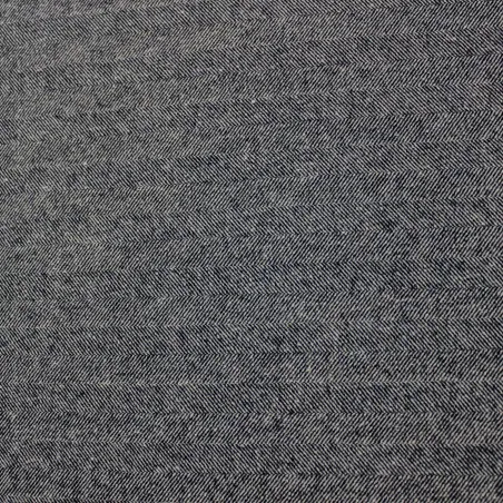 Scozzese made in Italy di cotone invernale blu  | IL TESSUTAIO