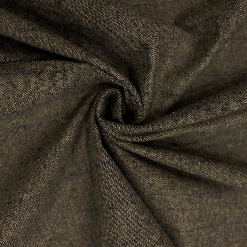 Cotone gessato da uomo  | il tessutaio