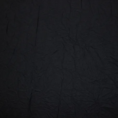 Tessuto poliviscosa grinzato blu  | tessuto per pantaloni e giacca