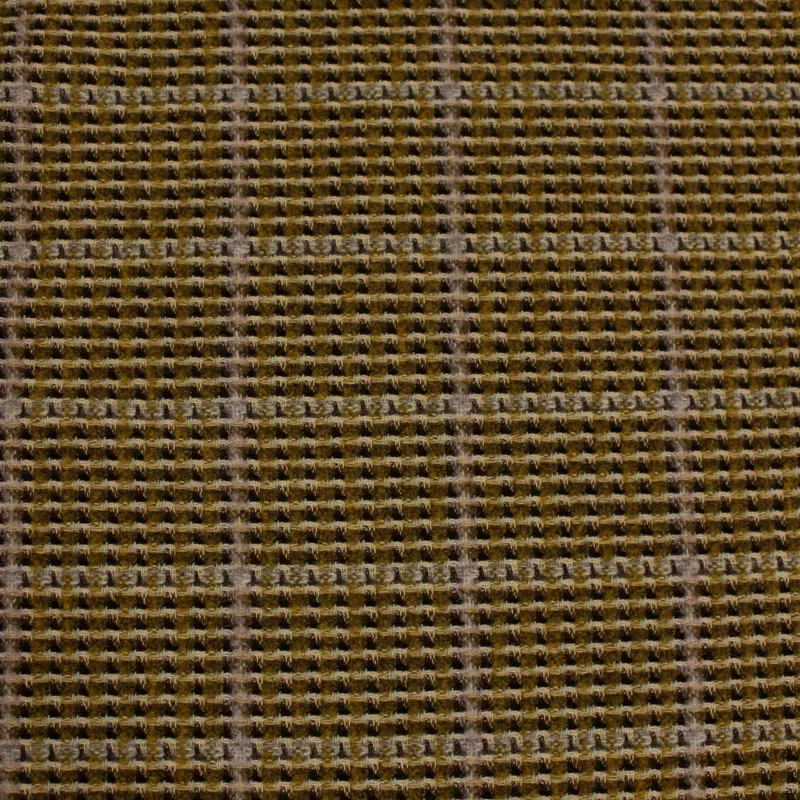 Tessuto scozzese maxi in misto lana per cappotti  | tessuti deadstock