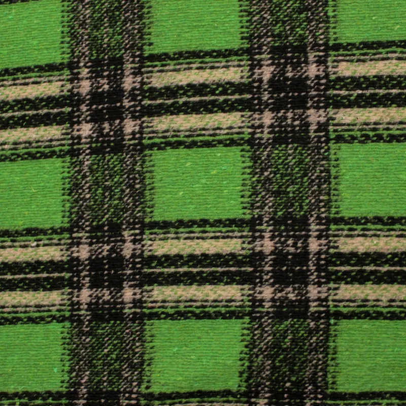 Tessuto scozzese cappotto lana verde - il tessutaio