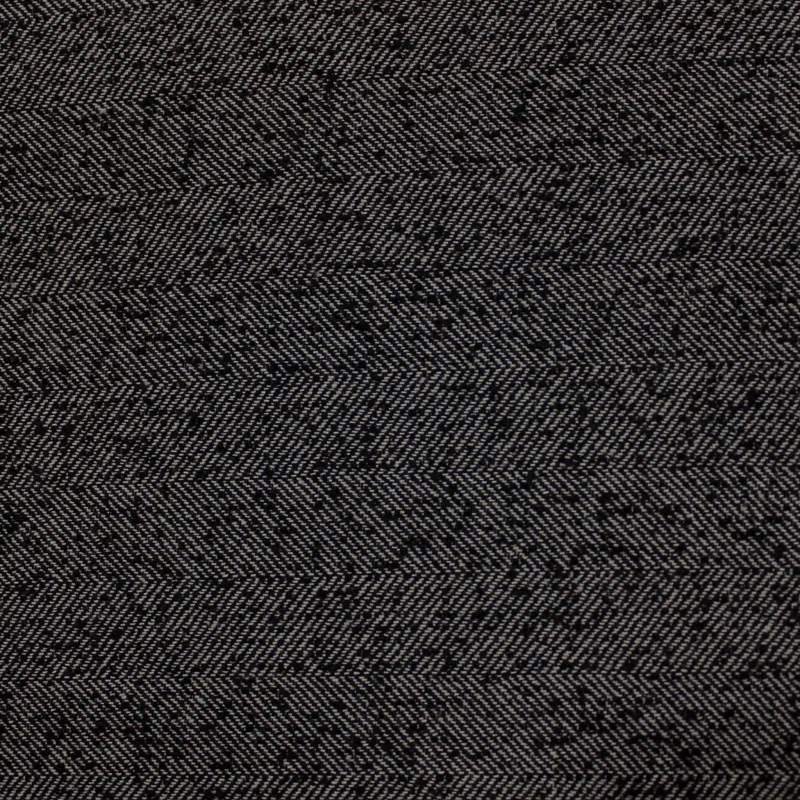 Spigato in cotone invernale  nero | IL TESSUTAIO