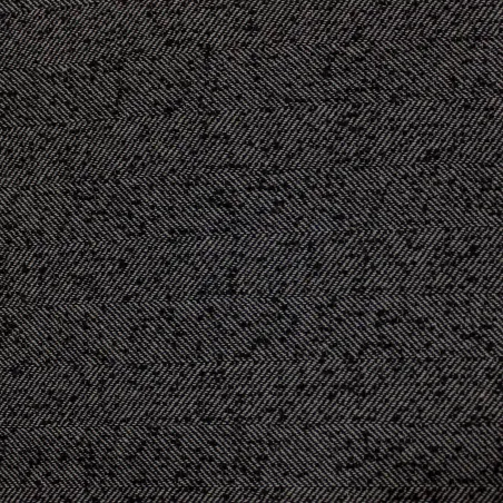 Spigato in cotone invernale  nero | IL TESSUTAIO