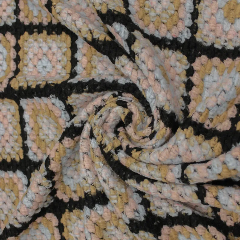 Tessuto scozzese deadstock in misto lana per cappe e cappotti bambini