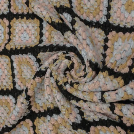 Tessuto scozzese deadstock in misto lana per cappe e cappotti bambini