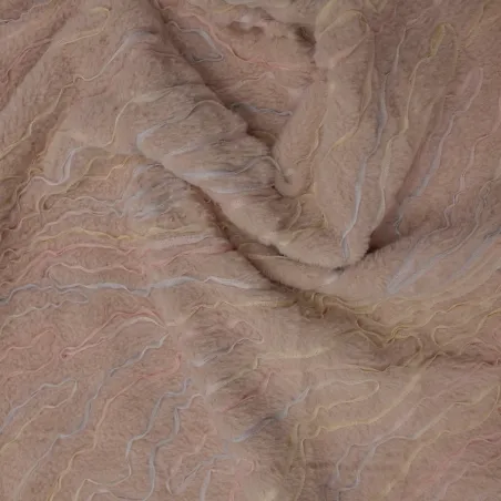 Pelliccia rosa per bambine | IL TESSUTAIO