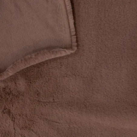 Ecopelliccia rosa antico | IL TESSUTAIO