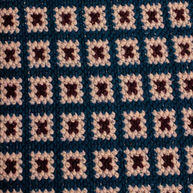 Tessuto misto lana per cappe e cappotti color petrolio | tessuti deadstock