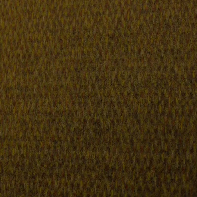 Tessuto per cappotto puntinato in misto lana caldo | tessuto deadstock